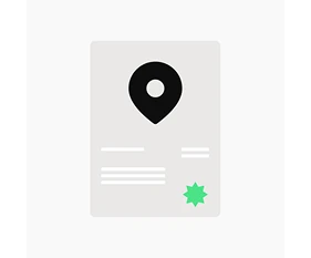 Every offset certificate is backed up by a real location